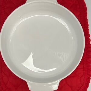 Corningware White Microwave Browning Dish MW-17-8